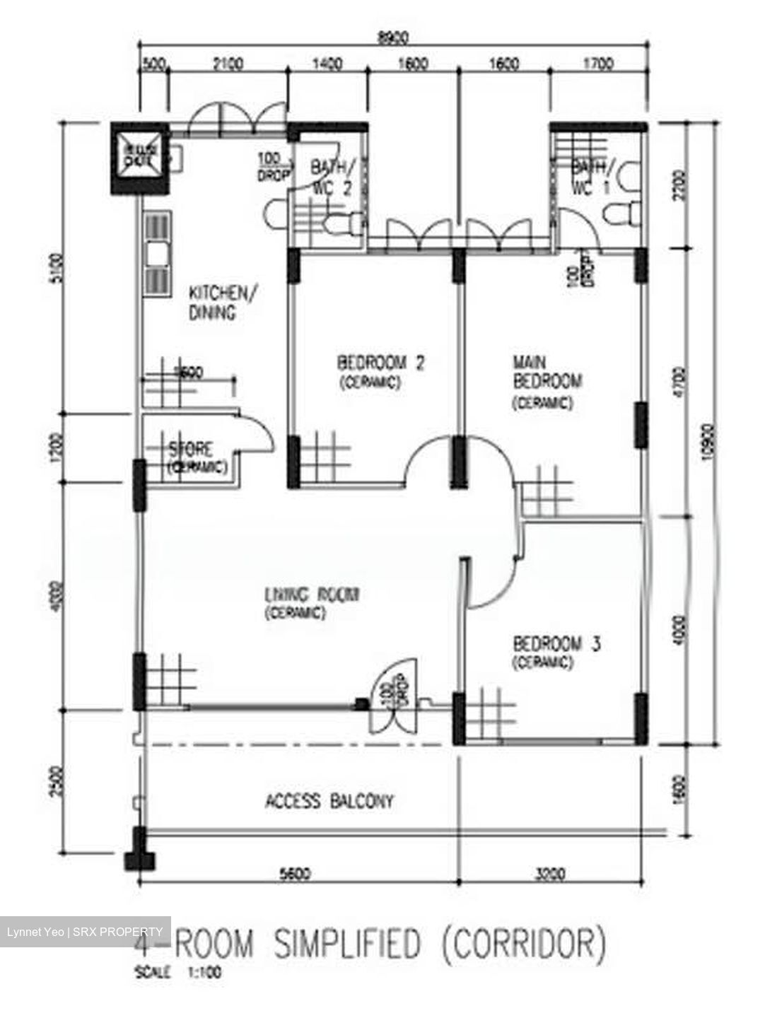 Blk 659B Jurong West Street 65 (Jurong West), HDB 4 Rooms #539237781